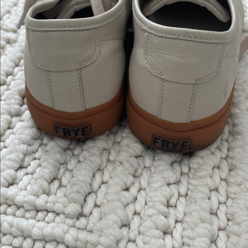 Frye Leather Sneakers sz 9 - Picture 4 of 8